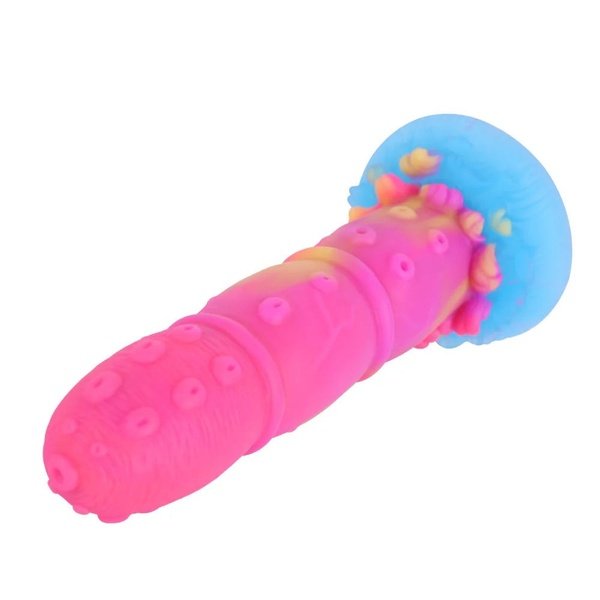 Big Pink Knot Dragon Fantasy Dildo