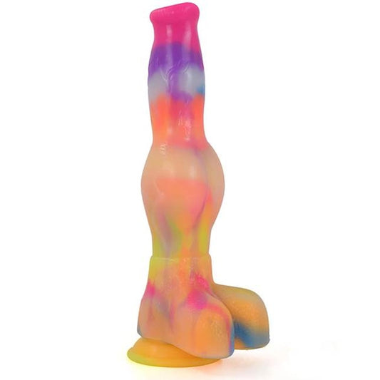Canid Knot Glow in the Dark Fantasy Dildo