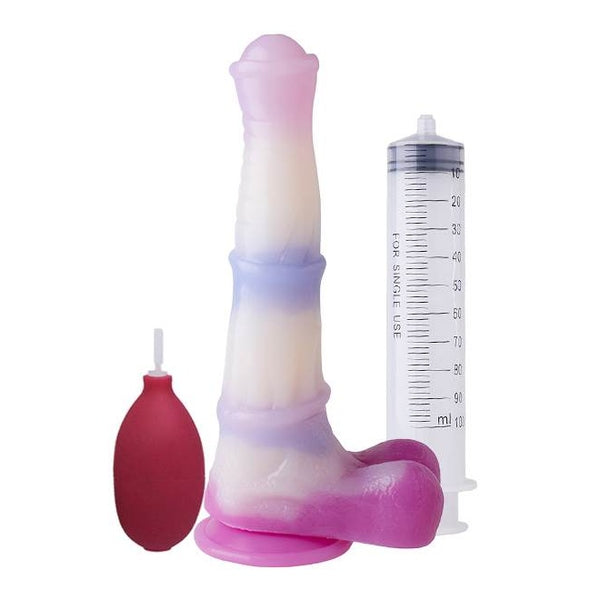 Mischievous Mustang Squirting Fantasy Dildo