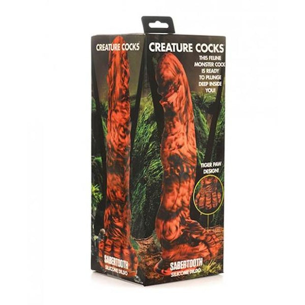 Sabretooth Creature Cocks Fantasy Dildo